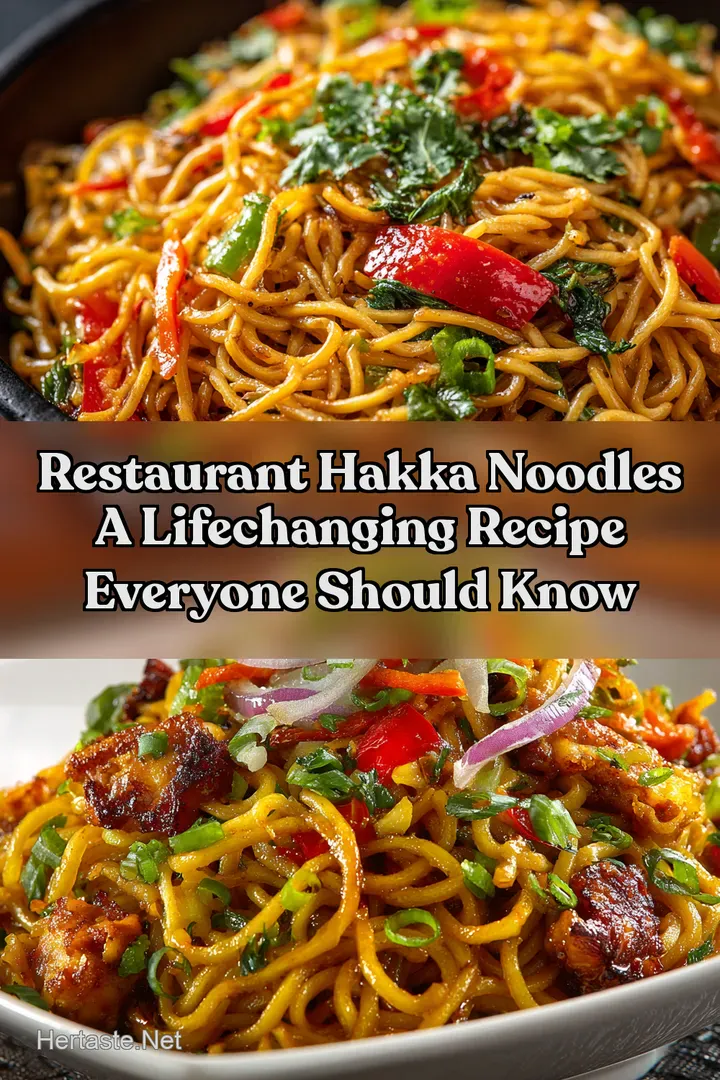 Restaurant Hakka Noodles A LifeChanging Recipe Everyone Should Know