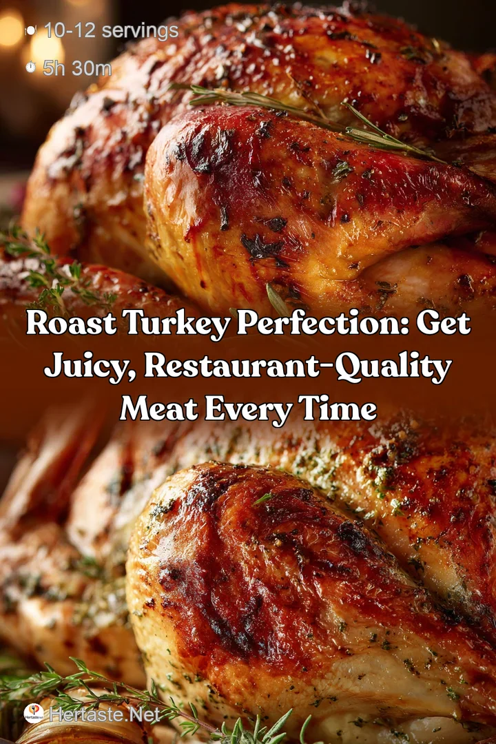 Roast Turkey Perfection: Get Juicy Restaurant-Quality Meat Every Time