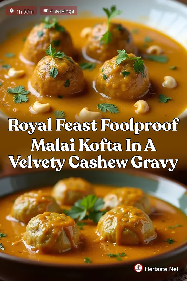 Royal Feast Foolproof Malai Kofta in a Velvety Cashew Gravy