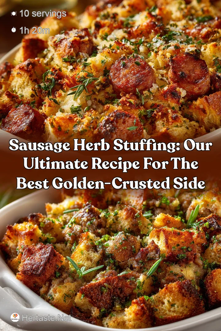 Sausage Herb Stuffing: Our Ultimate Recipe for the Best Golden-Crusted Side