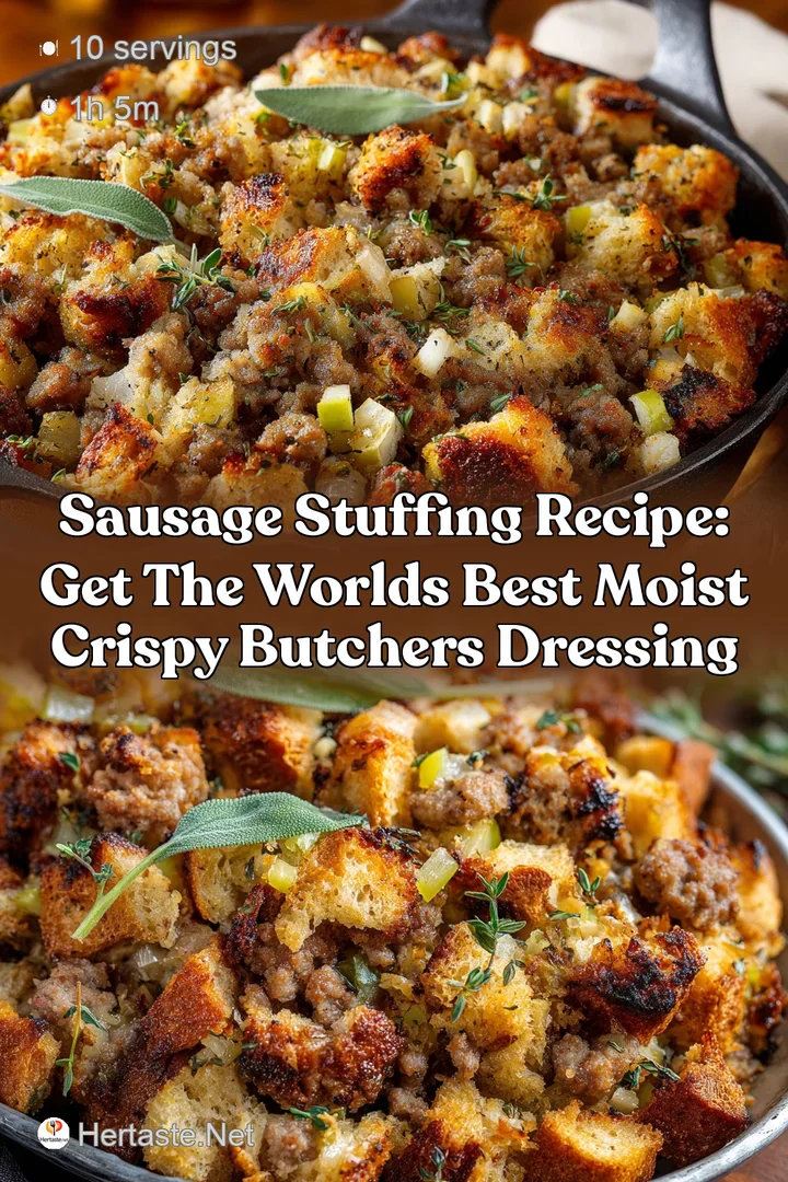 Sausage Stuffing Recipe: Get the Worlds Best Moist Crispy Butchers Dressing