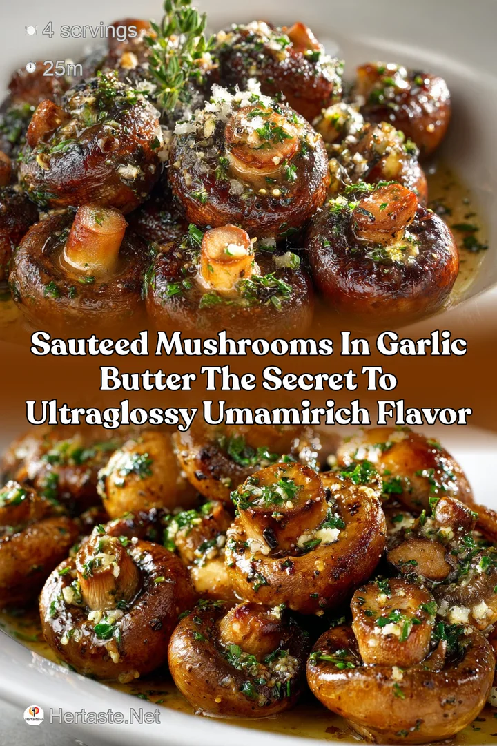 Sauteed Mushrooms in Garlic Butter The Secret to UltraGlossy UmamiRich Flavor