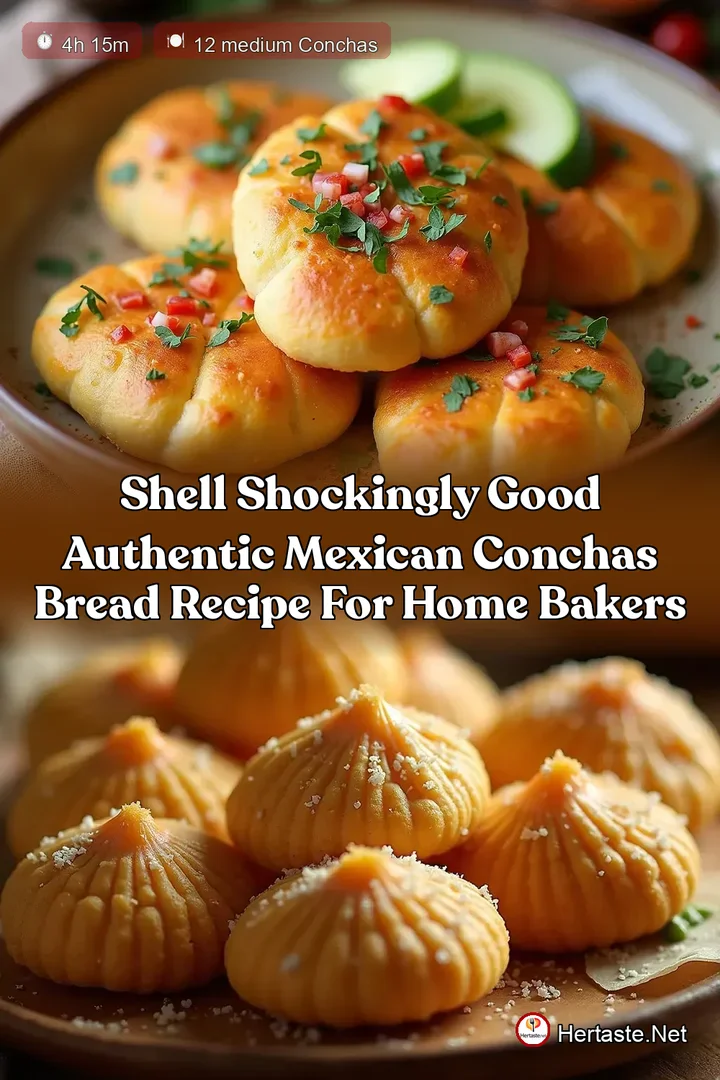 Shell Shockingly Good Authentic Mexican Conchas Bread Recipe for Home Bakers
