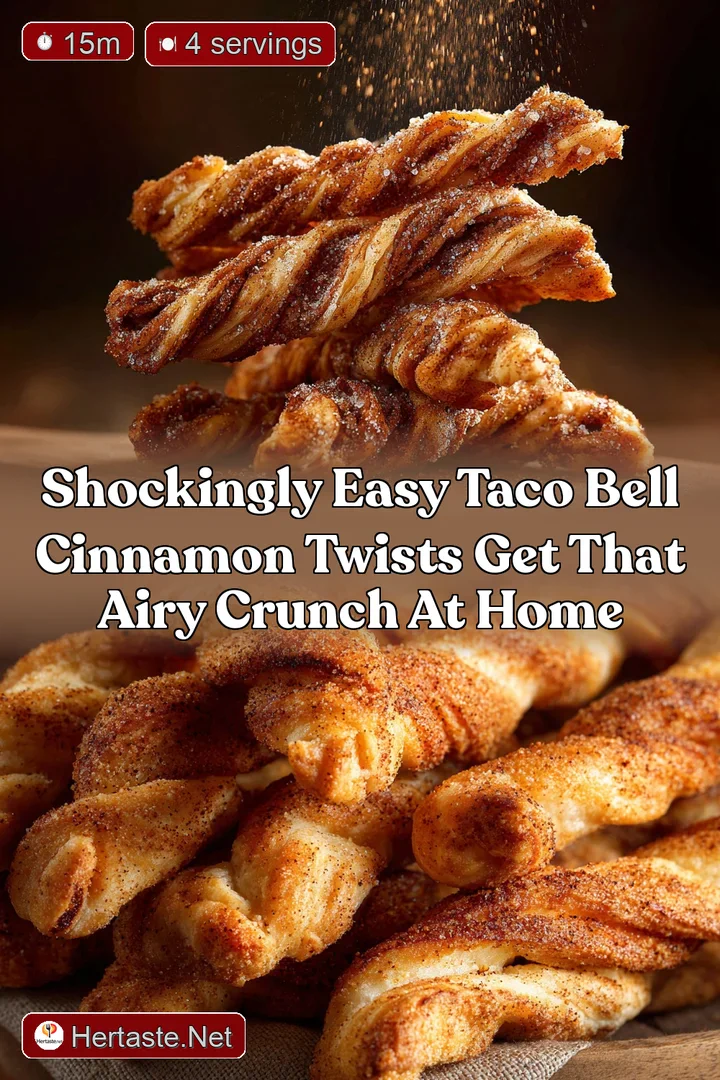 Shockingly Easy Taco Bell Cinnamon Twists Get That Airy Crunch at Home