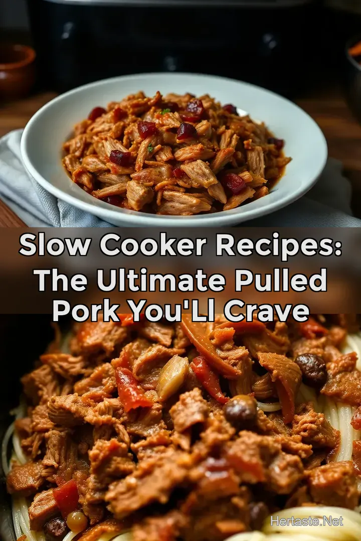 Slow Cooker Recipes: The Ultimate Pulled Pork You ll Crave