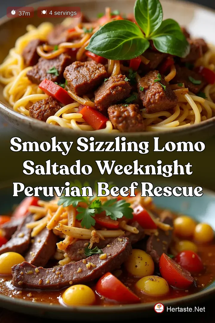 Smoky Sizzling Lomo Saltado Weeknight Peruvian Beef Rescue