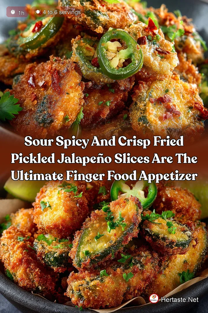 Sour Spicy and Crisp Fried Pickled Jalapeño Slices Are the Ultimate Finger Food Appetizer