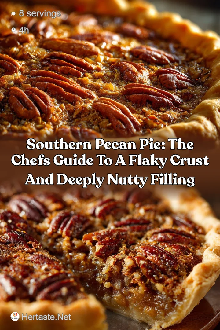 Southern Pecan Pie: The Chefs Guide to a Flaky Crust and Deeply Nutty Filling