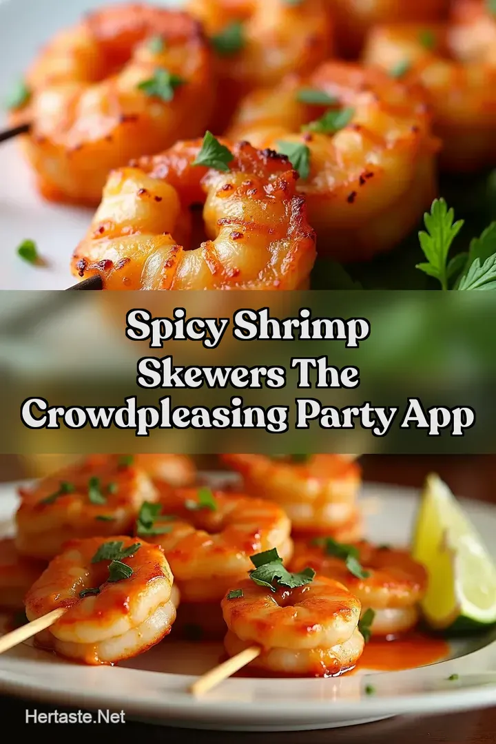 Spicy Shrimp Skewers The CrowdPleasing Party App