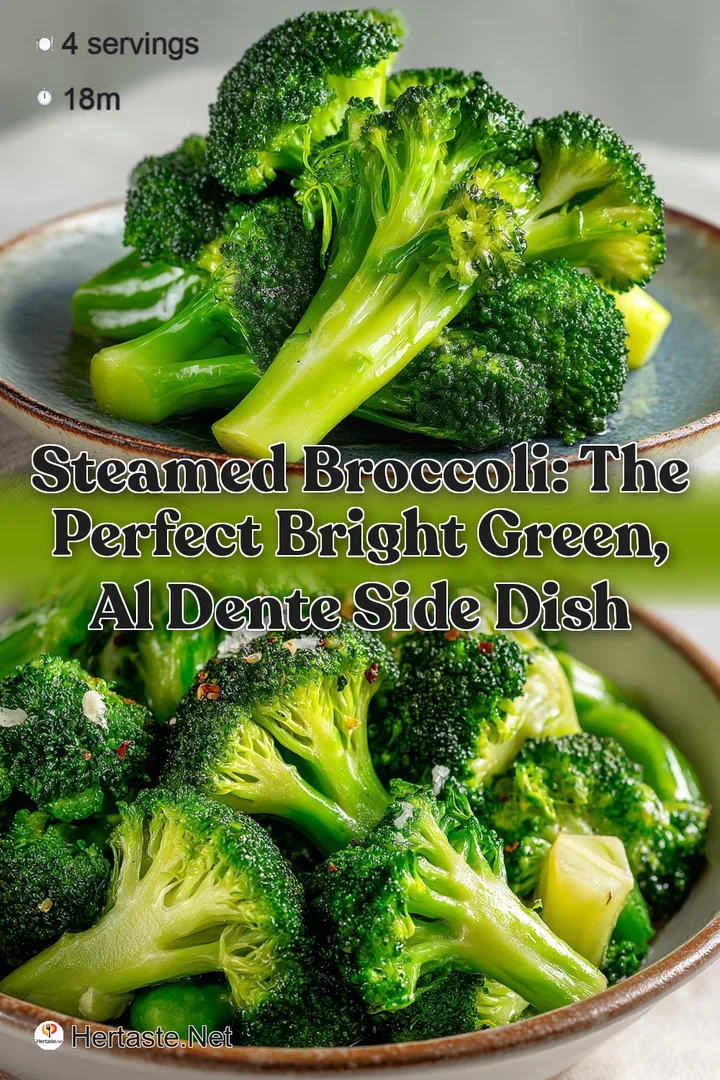 Steamed Broccoli: The Perfect Bright Green Al Dente Side Dish