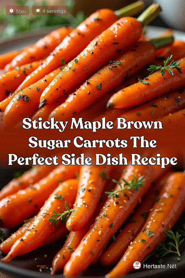 Sticky Maple Brown Sugar Carrots The Perfect Side Dish Recipe