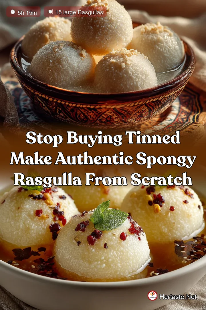 Stop Buying Tinned Make Authentic Spongy Rasgulla from Scratch