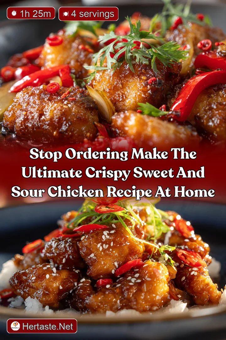 Stop Ordering Make the Ultimate Crispy Sweet and Sour Chicken Recipe at Home