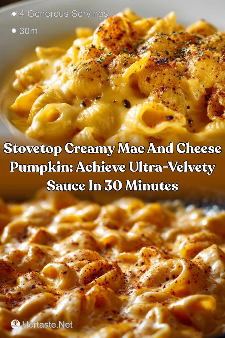 Stovetop Creamy Mac and Cheese Pumpkin: Achieve Ultra-Velvety Sauce in 30 Minutes