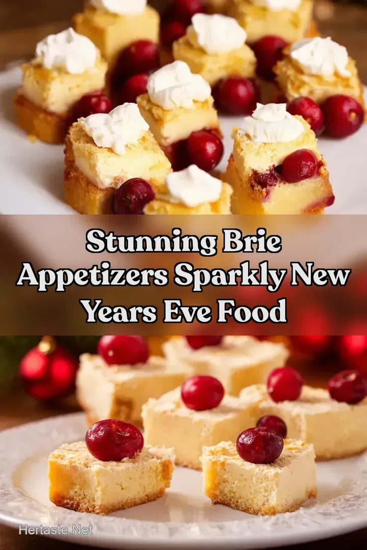 Stunning Brie Appetizers Sparkly New Years Eve Food