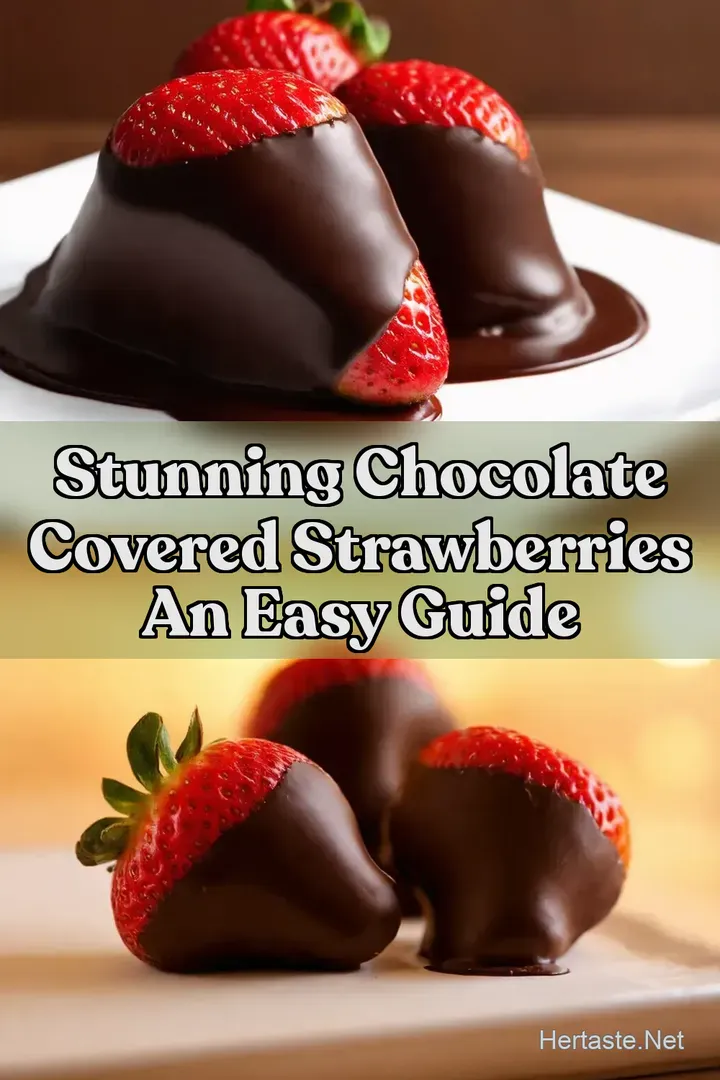 Stunning Chocolate Covered Strawberries An Easy Guide : PIN FOR LATER Stunning Chocolate Covered Strawberries An Easy Guide
