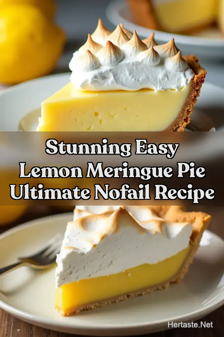 Stunning Easy Lemon Meringue Pie Ultimate NoFail Recipe
