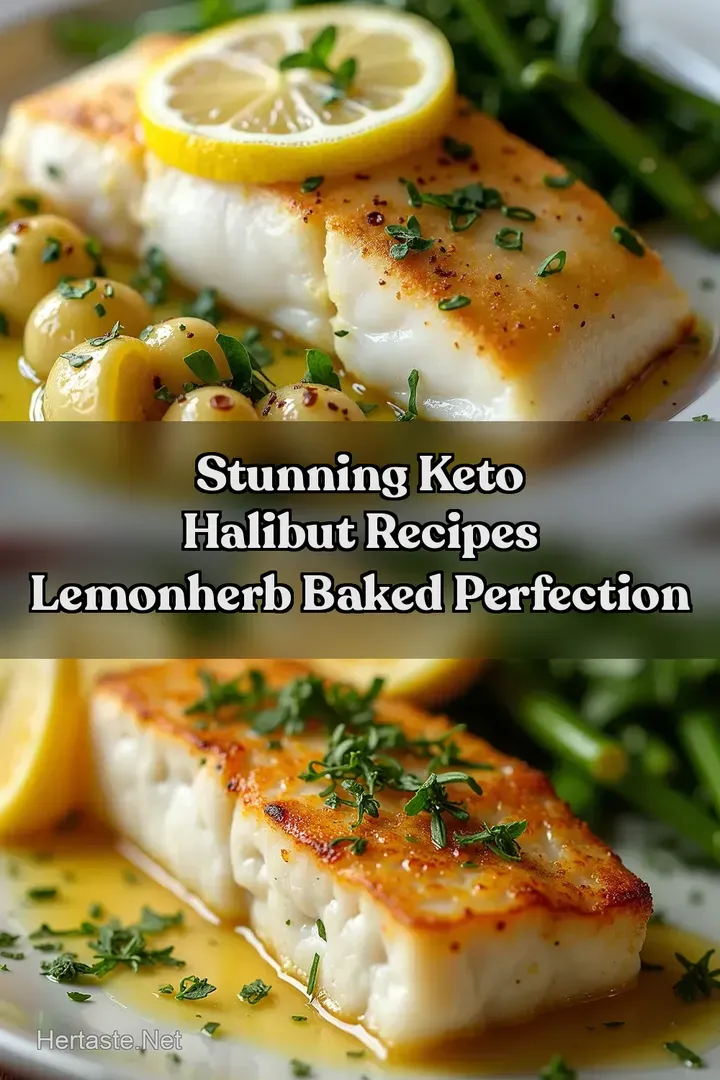 Stunning Keto Halibut Recipes LemonHerb Baked Perfection