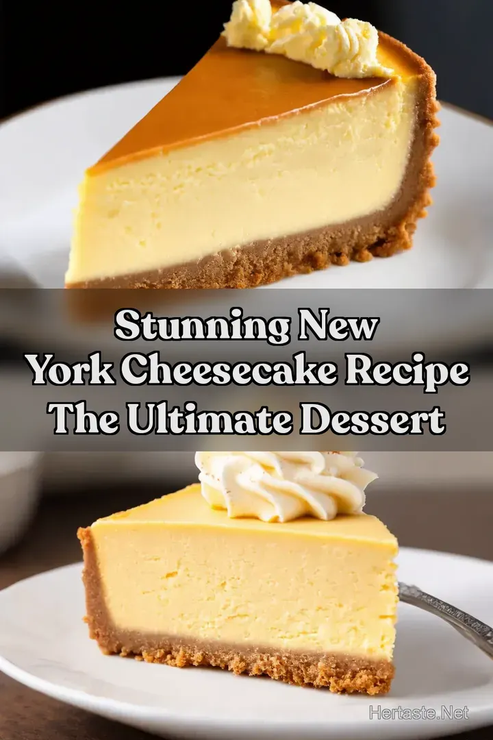 Stunning New York Cheesecake Recipe The Ultimate Dessert