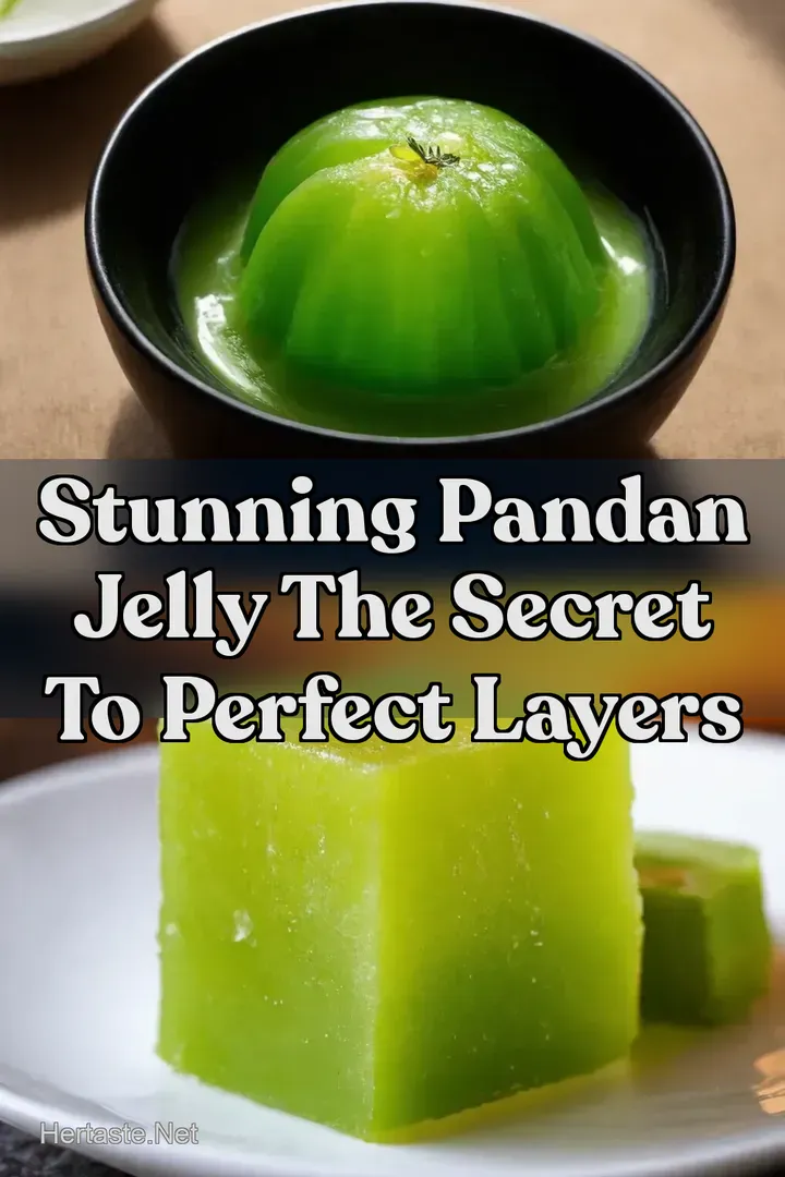 Stunning Pandan Jelly The Secret to Perfect Layers