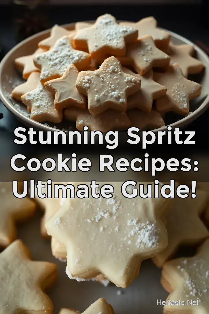 Stunning Spritz Cookie Recipes: Ultimate Guide!