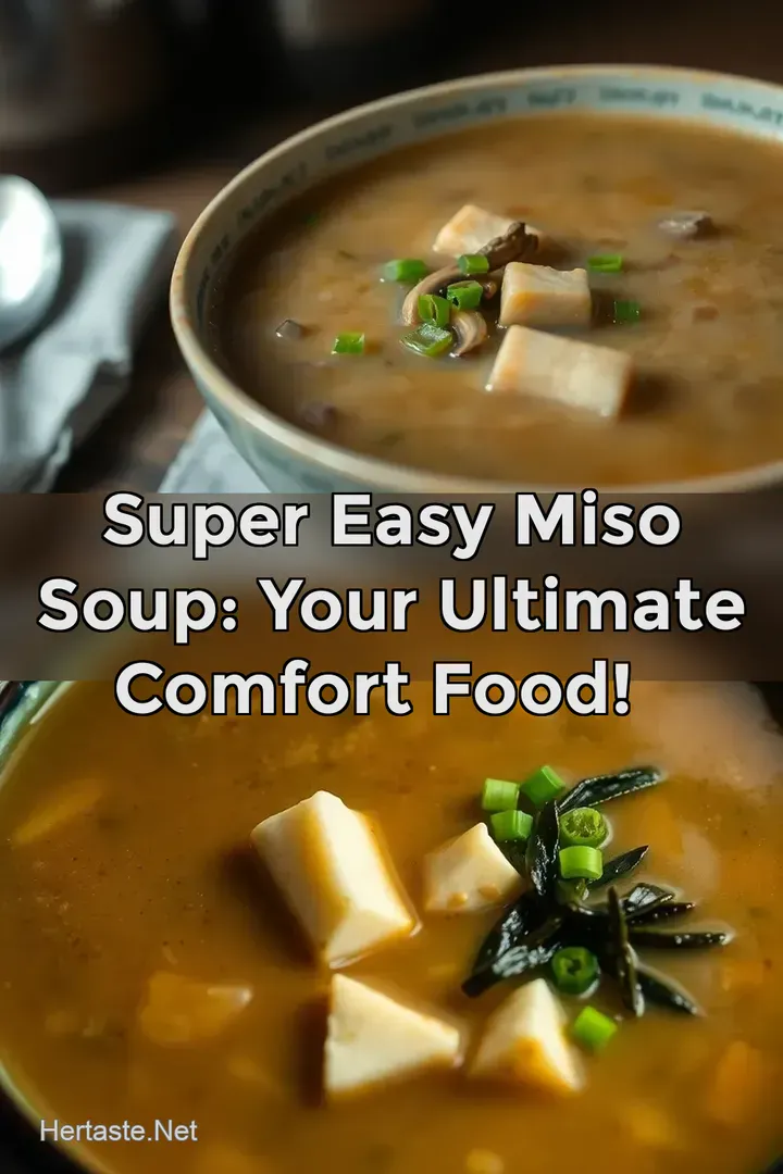 Super Easy Miso Soup: Your Ultimate Comfort Food! 🥣