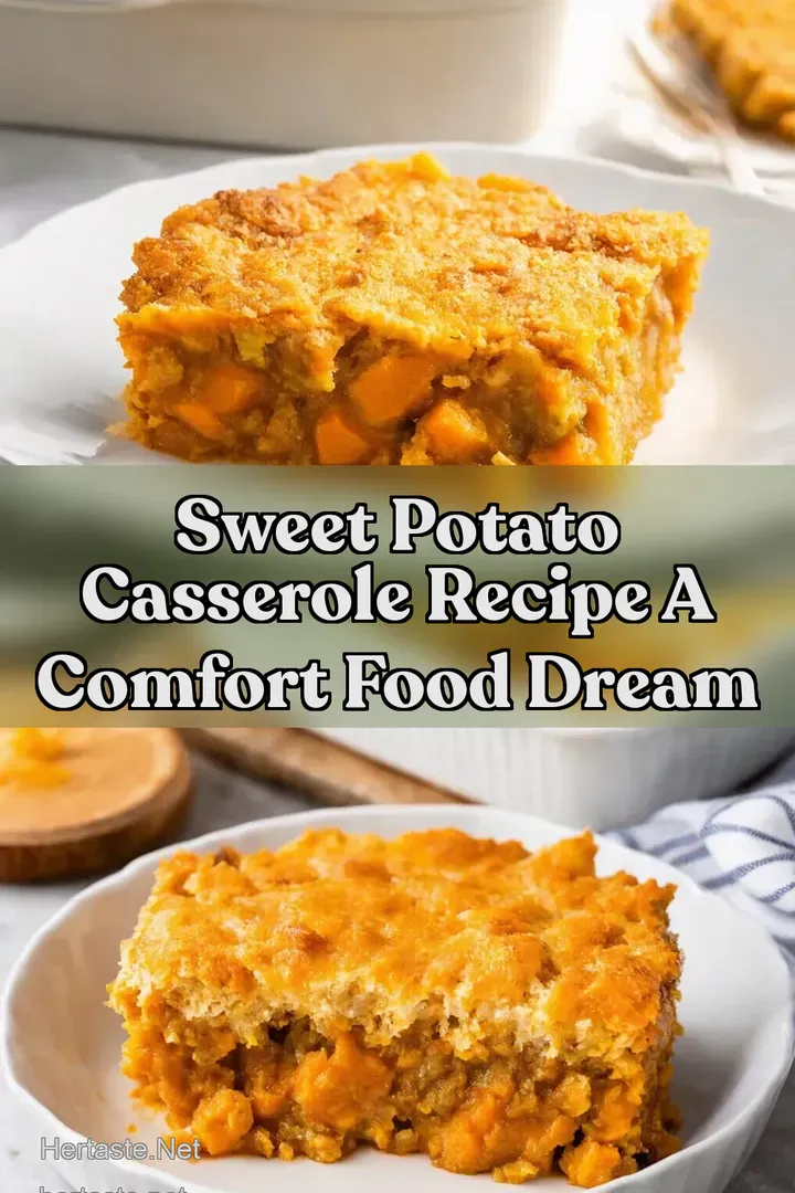 Sweet Potato Casserole Recipe A Comfort Food Dream
