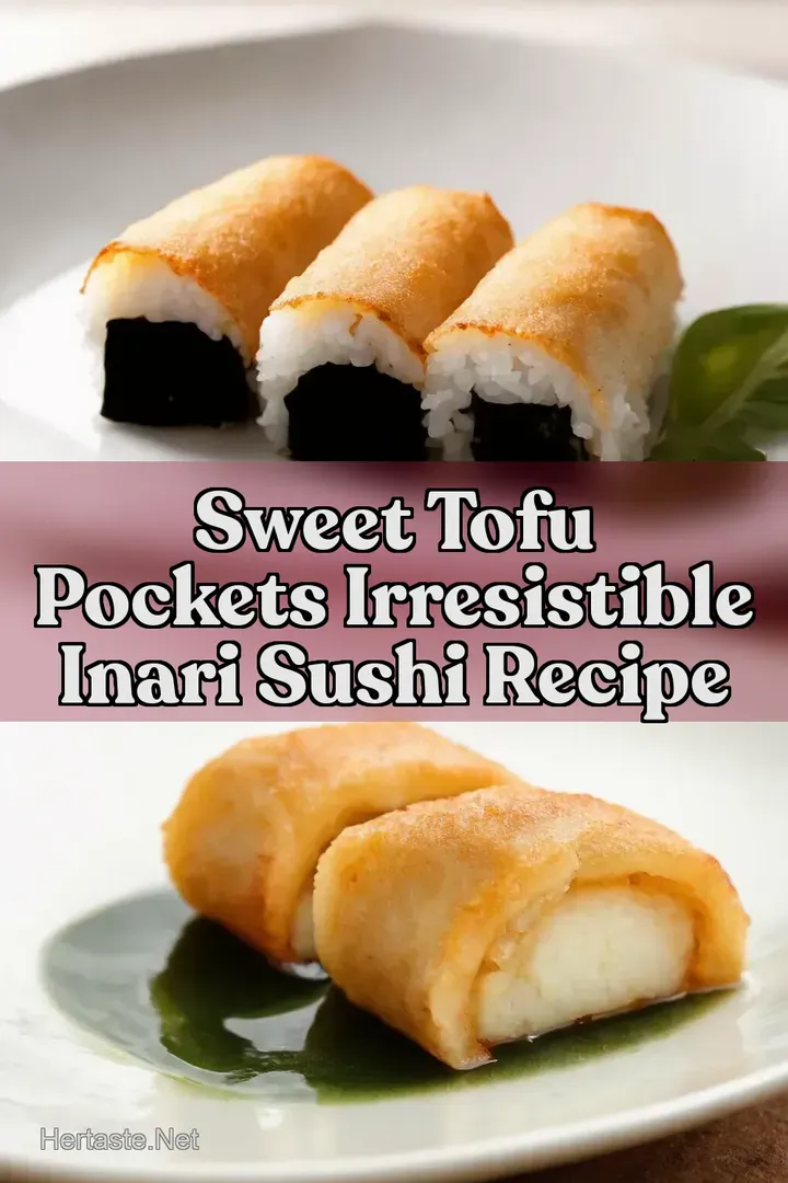 Sweet Tofu Pockets Irresistible Inari Sushi Recipe