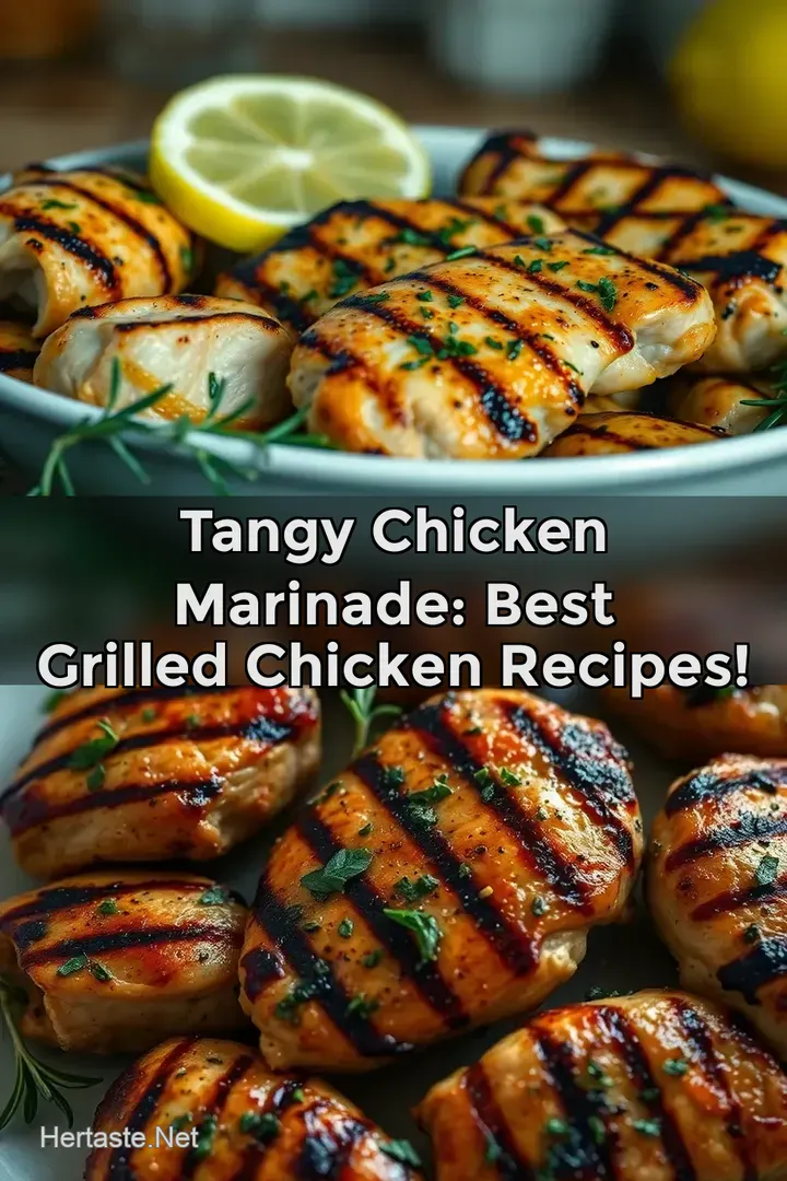 Tangy Chicken Marinade: Best Grilled Chicken Recipes!