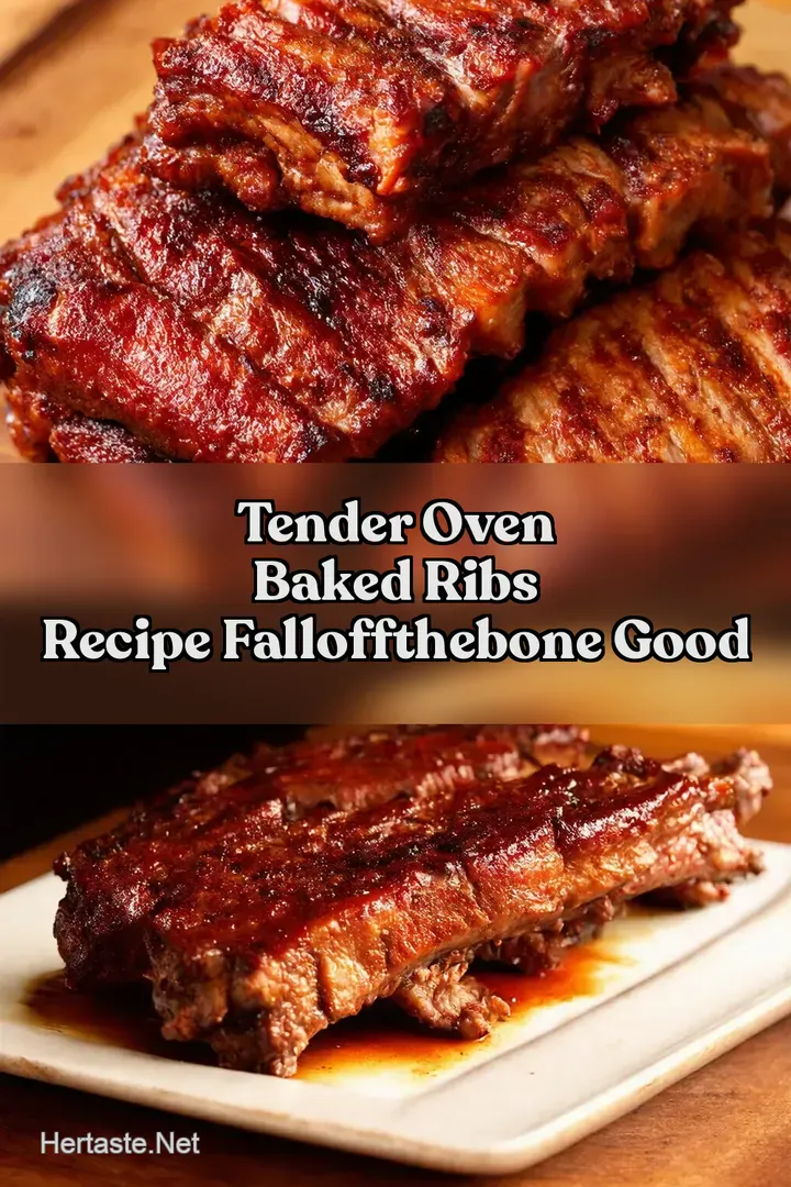 Tender Oven Baked Ribs Recipe FallOffTheBone Good