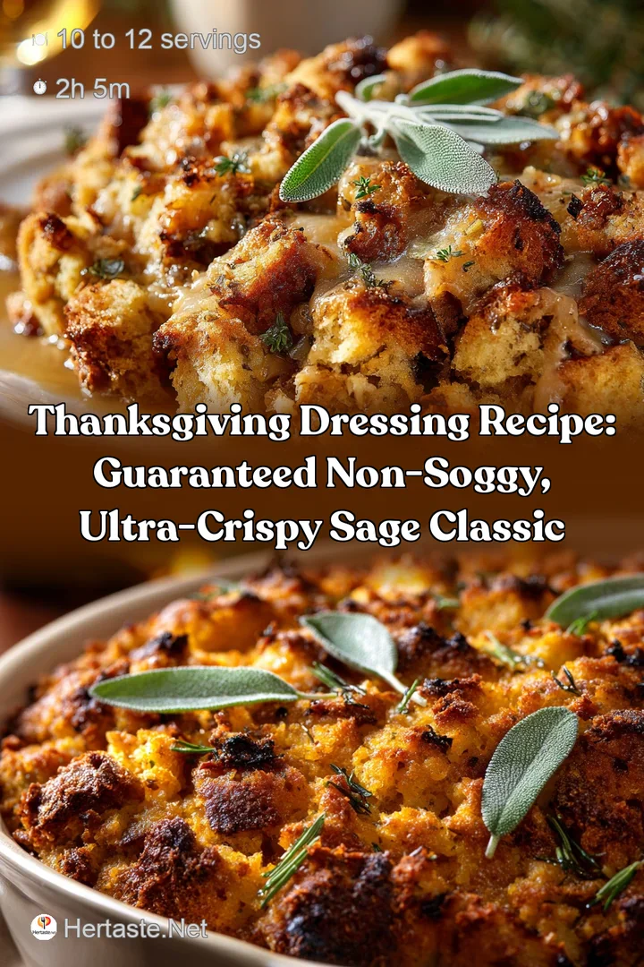 Thanksgiving Dressing Recipe: Guaranteed Non-Soggy Ultra-Crispy Sage Classic