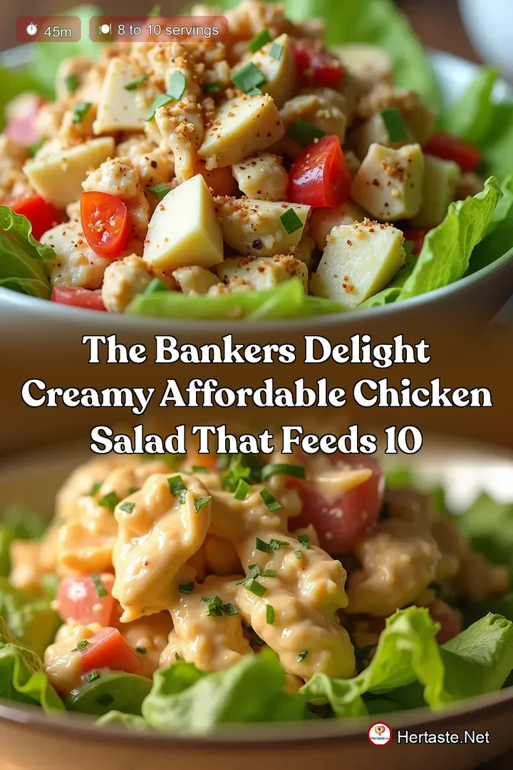 The Bankers Delight Creamy Affordable Chicken Salad That Feeds 10