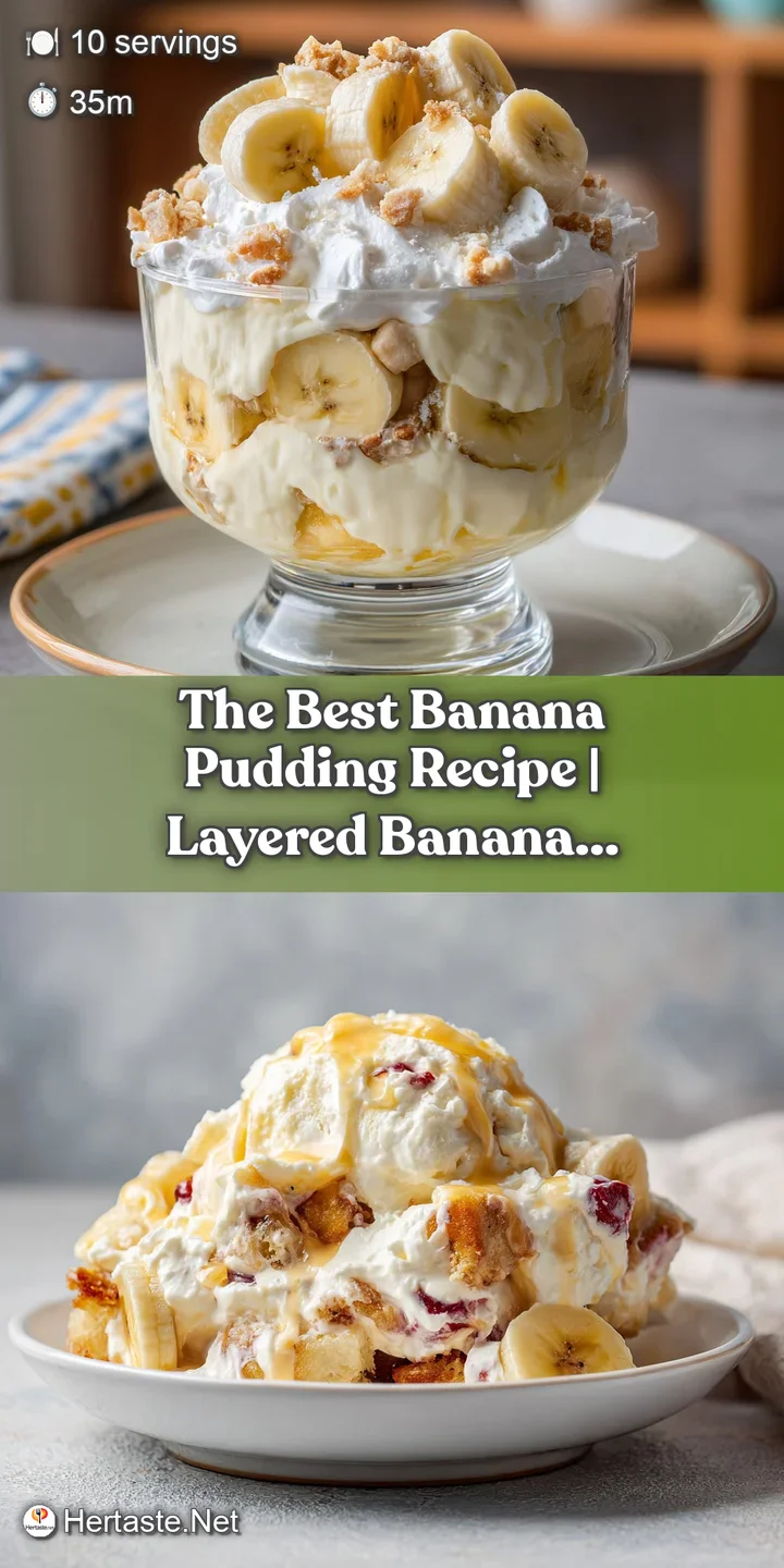 Rich, velvety smooth custard with soft banana slices and crisp wafer pieces, creating a delightful texture.