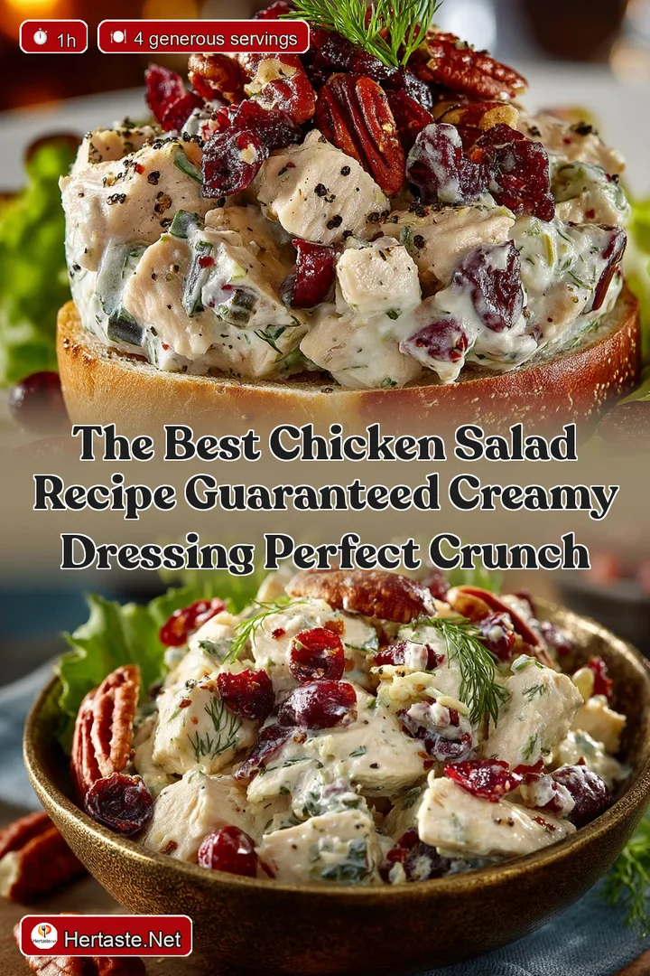 The Best Chicken Salad Recipe Guaranteed Creamy Dressing Perfect Crunch