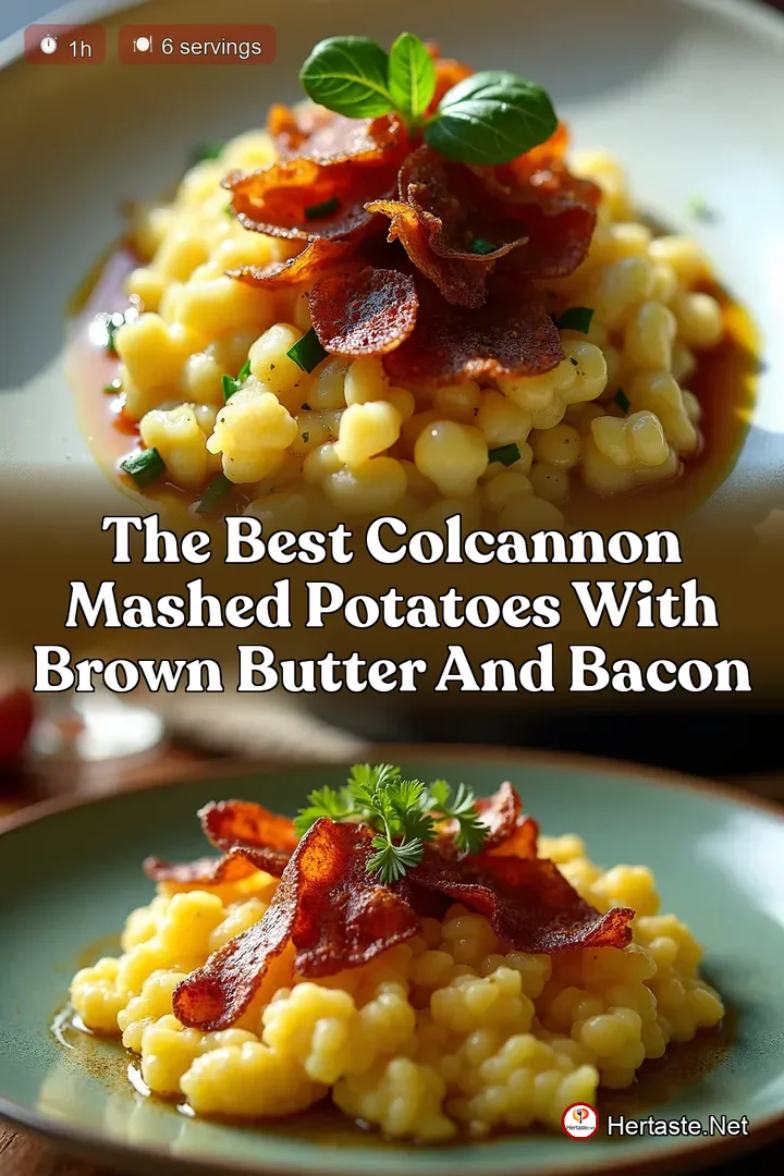 The Best Colcannon Mashed Potatoes with Brown Butter and Bacon
