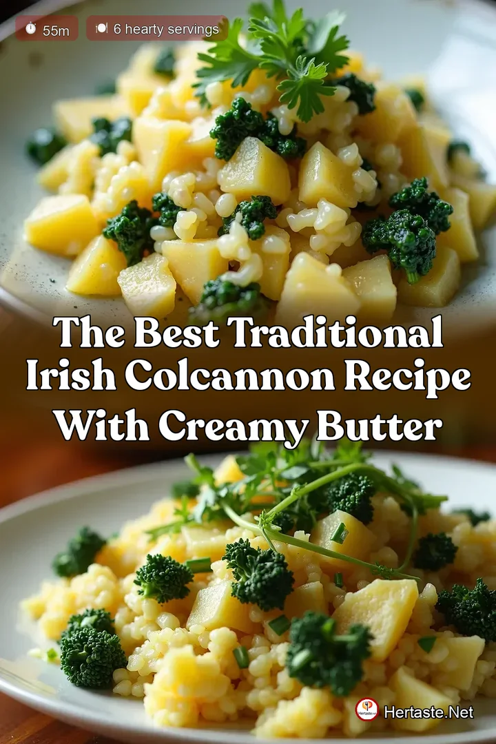 The Best Traditional Irish Colcannon Recipe with Creamy Butter