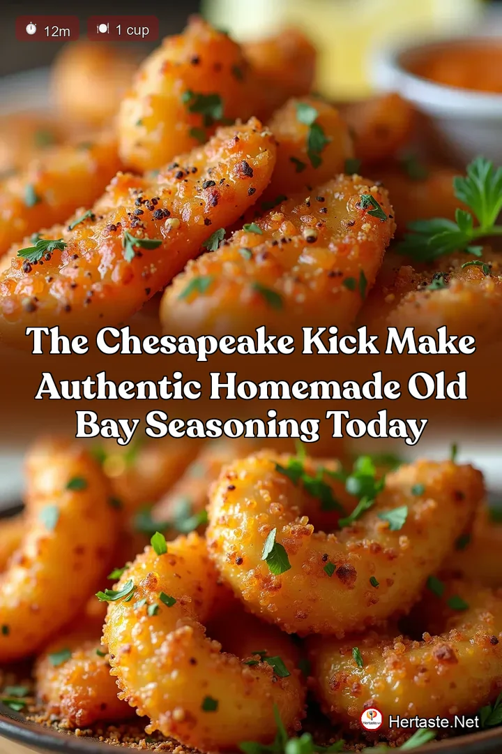 The Chesapeake Kick Make Authentic Homemade Old Bay Seasoning Today