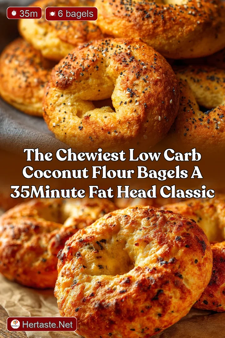 The Chewiest Low Carb Coconut Flour Bagels A 35Minute Fat Head Classic
