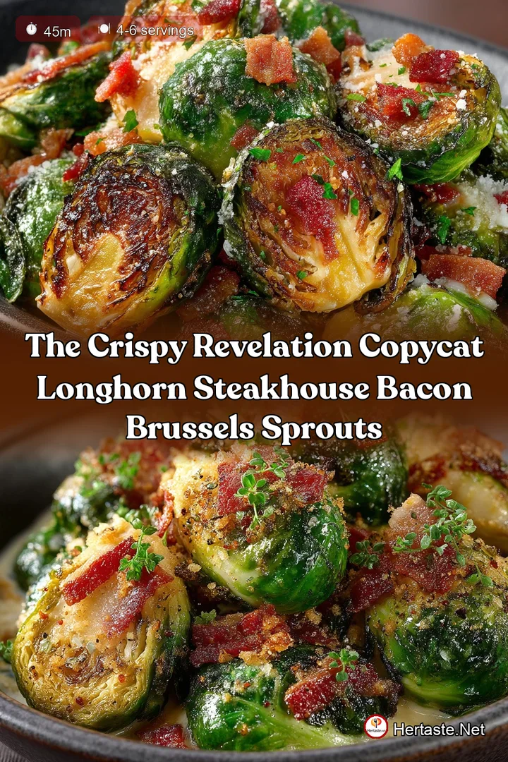 The Crispy Revelation Copycat Longhorn Steakhouse Bacon Brussels Sprouts