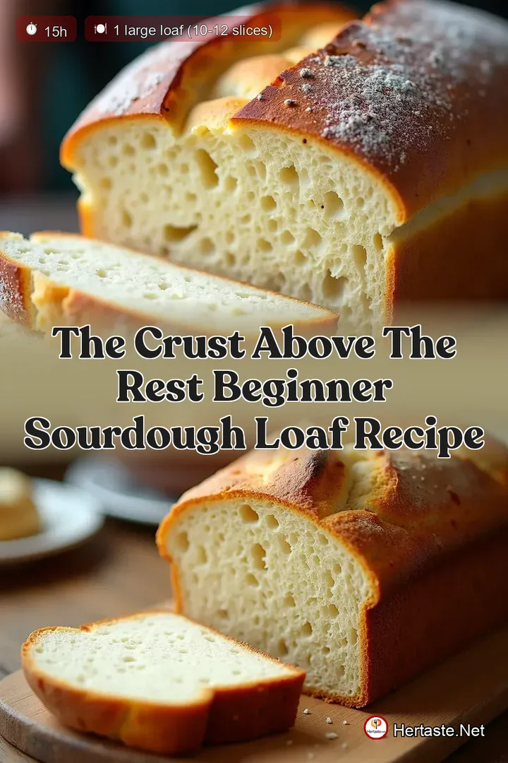 The Crust Above the Rest Beginner Sourdough Loaf Recipe