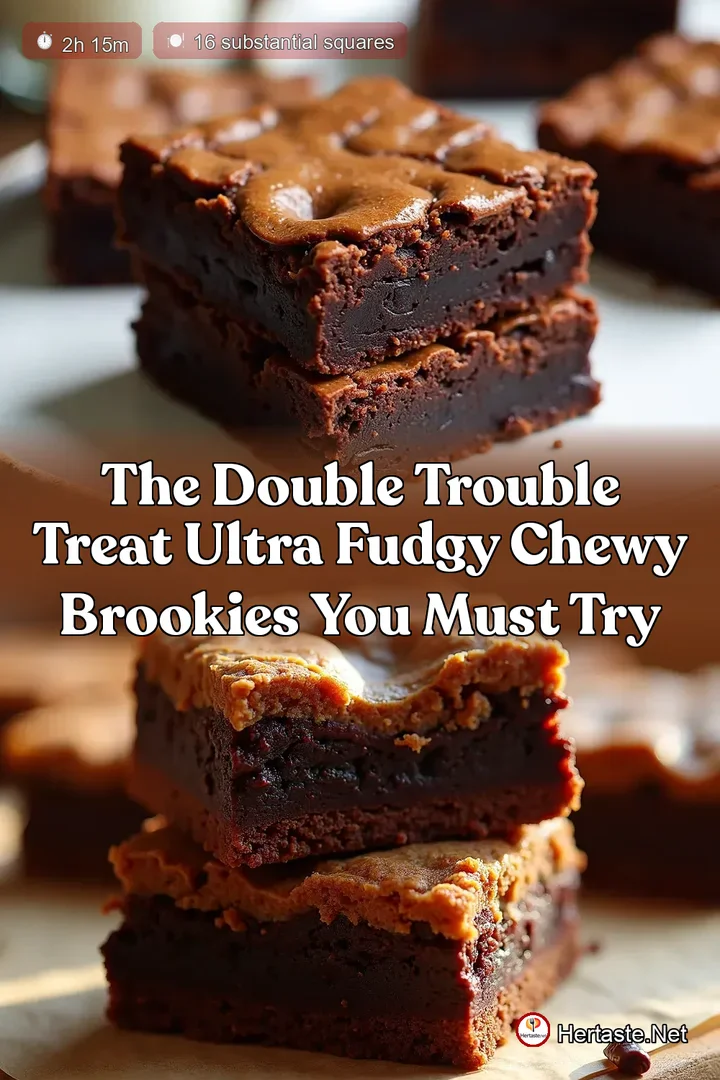 The Double Trouble Treat Ultra Fudgy Chewy Brookies You Must Try