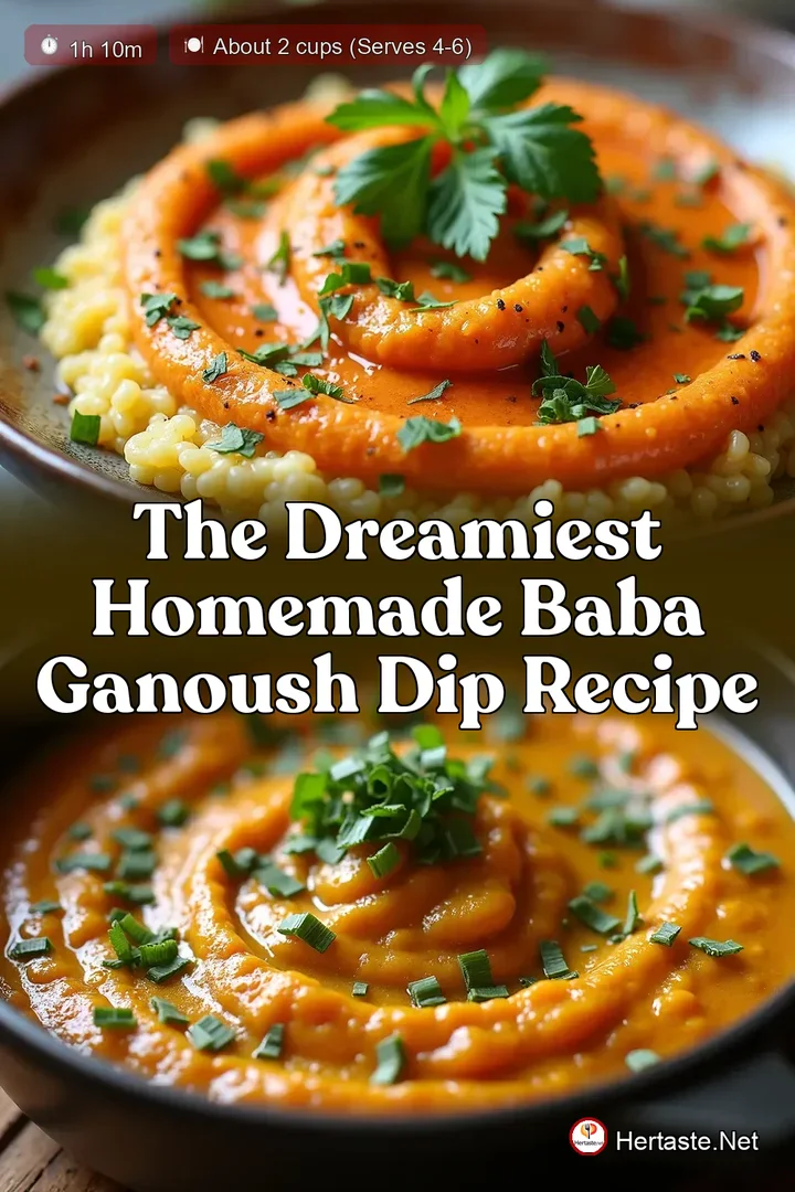 The Dreamiest Homemade Baba Ganoush Dip Recipe