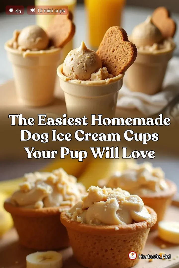 The Easiest Homemade Dog Ice Cream Cups Your Pup Will Love