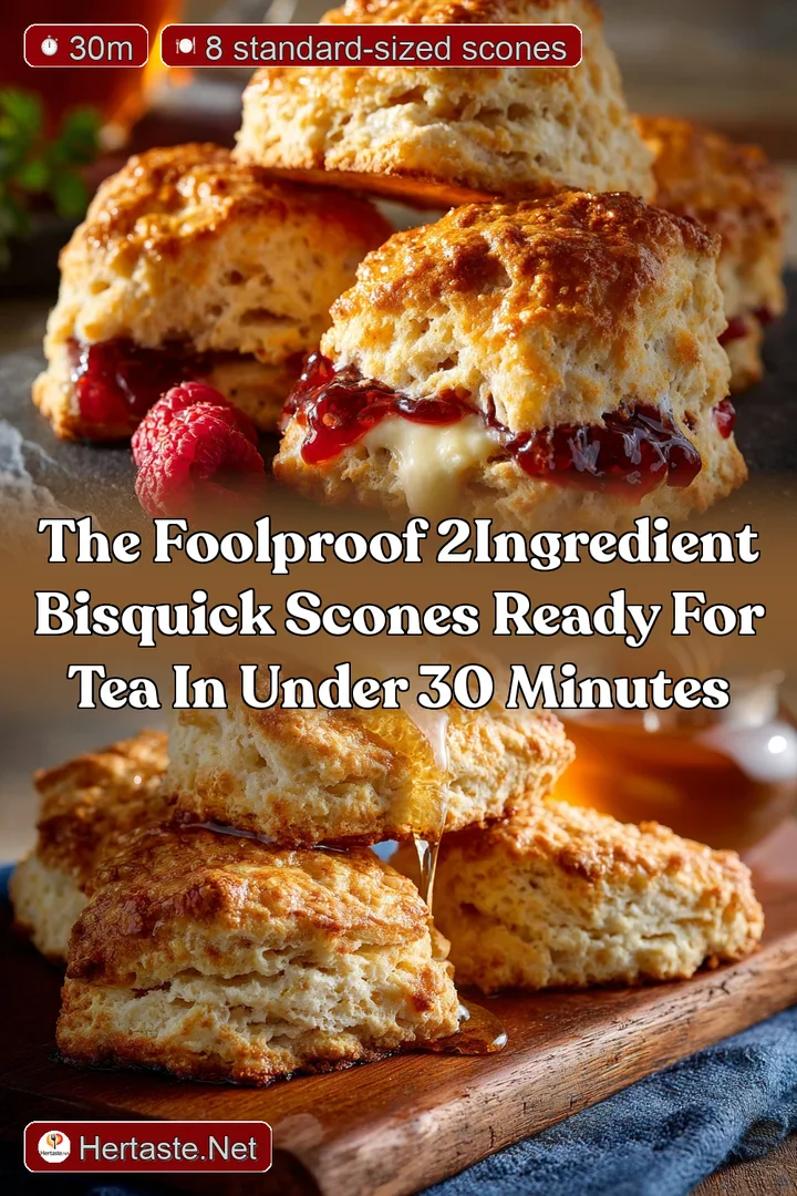 The Foolproof 2Ingredient Bisquick Scones Ready for Tea in Under 30 Minutes