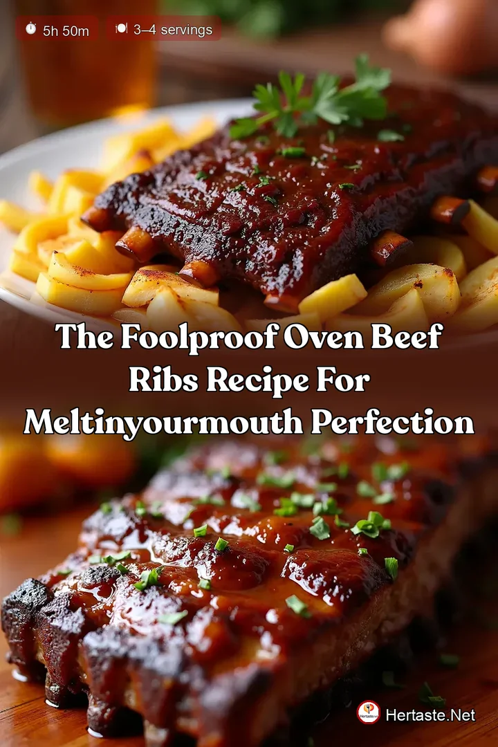 The Foolproof Oven Beef Ribs Recipe for MeltInYourMouth Perfection
