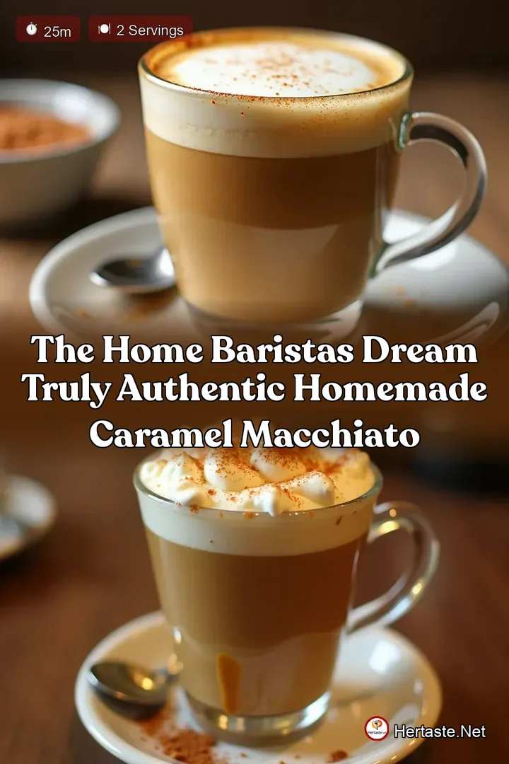 The Home Baristas Dream Truly Authentic Homemade Caramel Macchiato