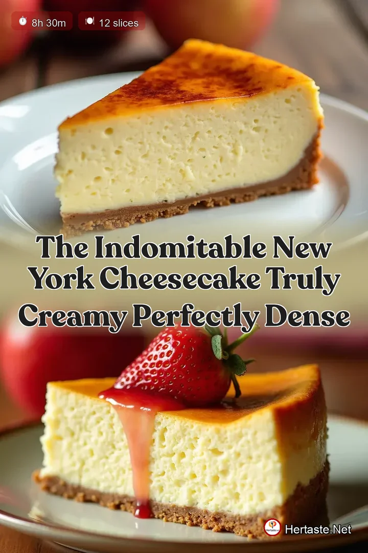 The Indomitable New York Cheesecake Truly Creamy Perfectly Dense