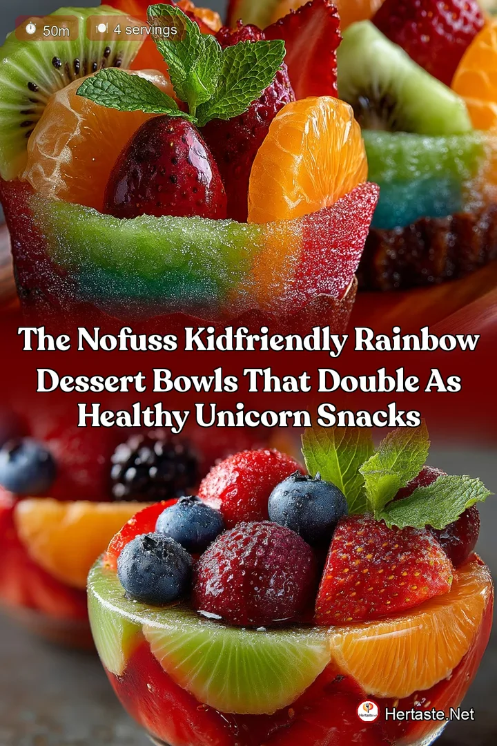 The NoFuss KidFriendly Rainbow Dessert Bowls That Double As Healthy Unicorn Snacks