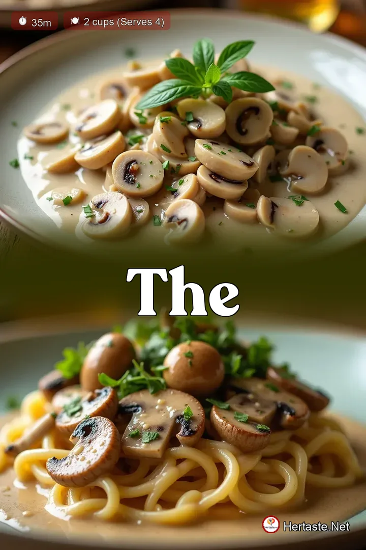 Ultimate Creamy Mushroom Sauce Recipe Ready in 35 Mins - HerTaste.net