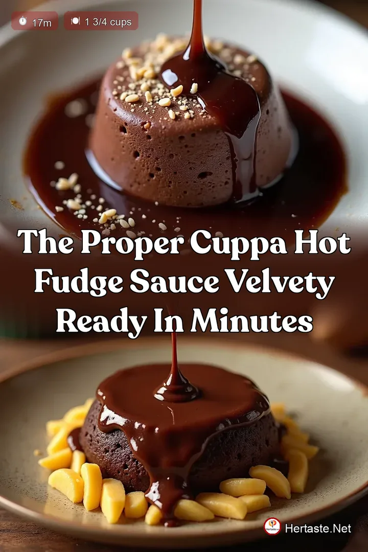 The Proper Cuppa Hot Fudge Sauce Velvety Ready in Minutes